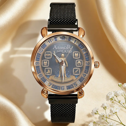 The Armor of God Collection: Personalized Luxury Men’s Women's Watches by CHRISTIANARTBAG CAB01060226