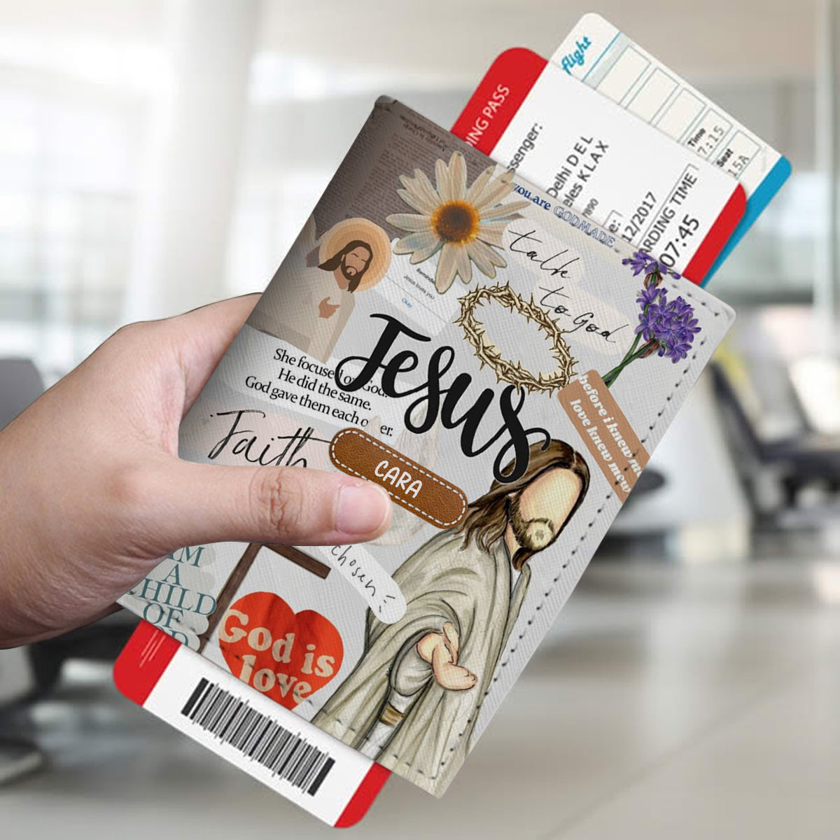 Personalized Christian Passport Cover – GOD is Love