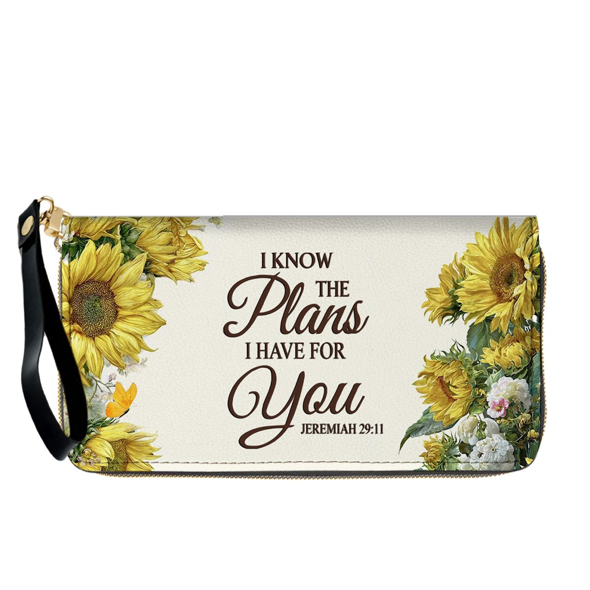 Personalized Christian Leather Handbag for Women – Custom Name & Bible Verse | CHRISTIANARTBAG CAB011426