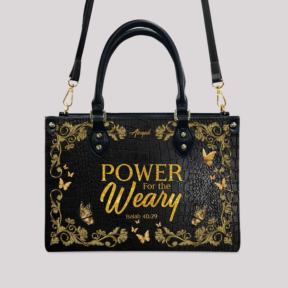 Strength & Courage – Personalized Christian Handbag