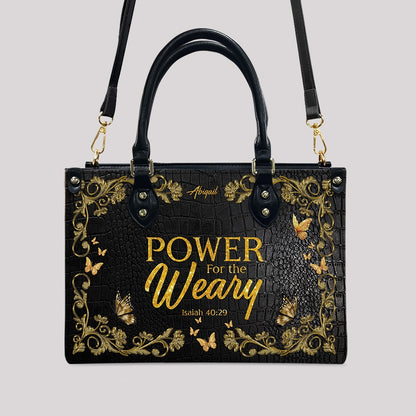 Strength & Courage – Personalized Christian Handbag
