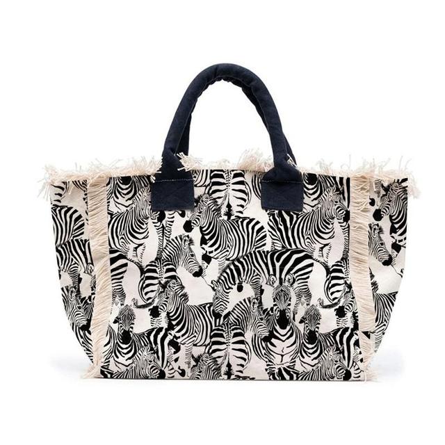 HPSP Handmade Bags, Printed Women's HandBag Large Capacity Tassel Design Simple Weekend Travel Bag Bride Gift Summer Beach Bag Canvas Tote. - Christian Art Bag