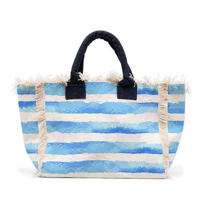 HPSP Handmade Bags, Printed Women's HandBag Large Capacity Tassel Design Simple Weekend Travel Bag Bride Gift Summer Beach Bag Canvas Tote. - Christian Art Bag