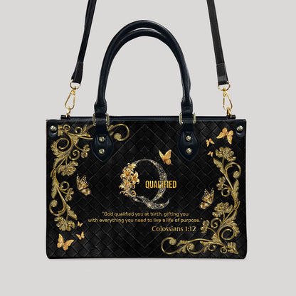 CHRISTIANARTBAG Handbags - Personalized Christian Handbag with Bible Verse – A to Z Alphabet Design – Your Letter, Your Verse, Your Faith – Inspirational Gift for Moms - CABLTB01062425