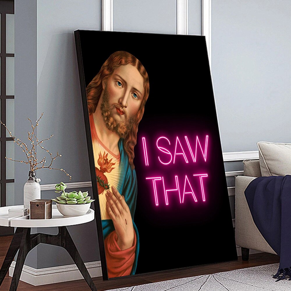 Christianartbag Home Decor, Retro Portrait Of Jesus Christ Canvas Painting Eclecticism Art Wall Poster And Mural Gallery Living Room Background Decoration - Christian Art Bag