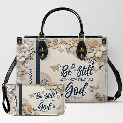CHRISTIANARTBAG Personalized Leather Handbag for Women – Custom Faith-Based Tote Bag with Bible Verses – Inspirational Christian Gifts for Her CAB01052626