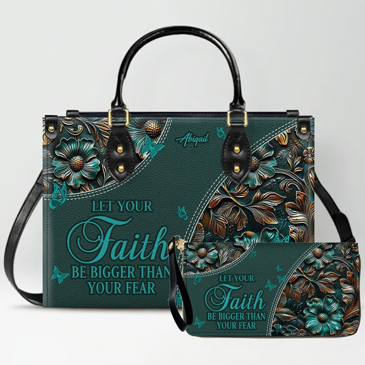 Personalized Christian Handbag with Bible Verses – Custom Name Faith Gift - CAB 120525