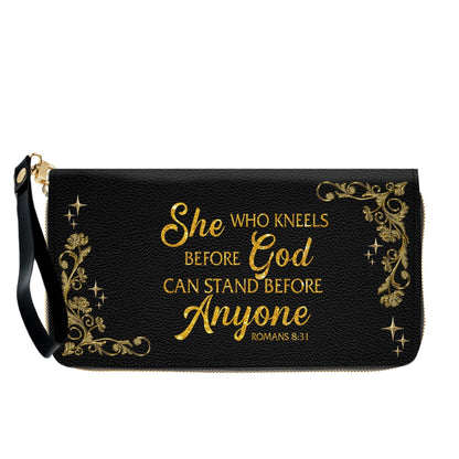 Personalized Christian Leather Handbag with Custom Name & Bible Verse | CHRISTIANARTBAG