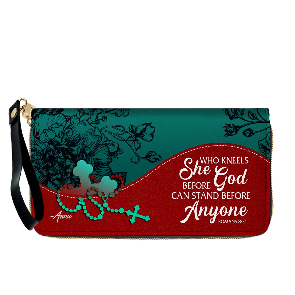 Personalized Christian Leather Handbag – Christian Christmas Gift for Women