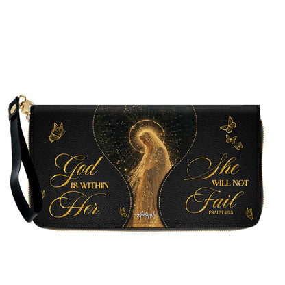 Personalized Christian Leather Handbag & Wallet Set | CHRISTIANARTBAG™ Faith Gift for Women