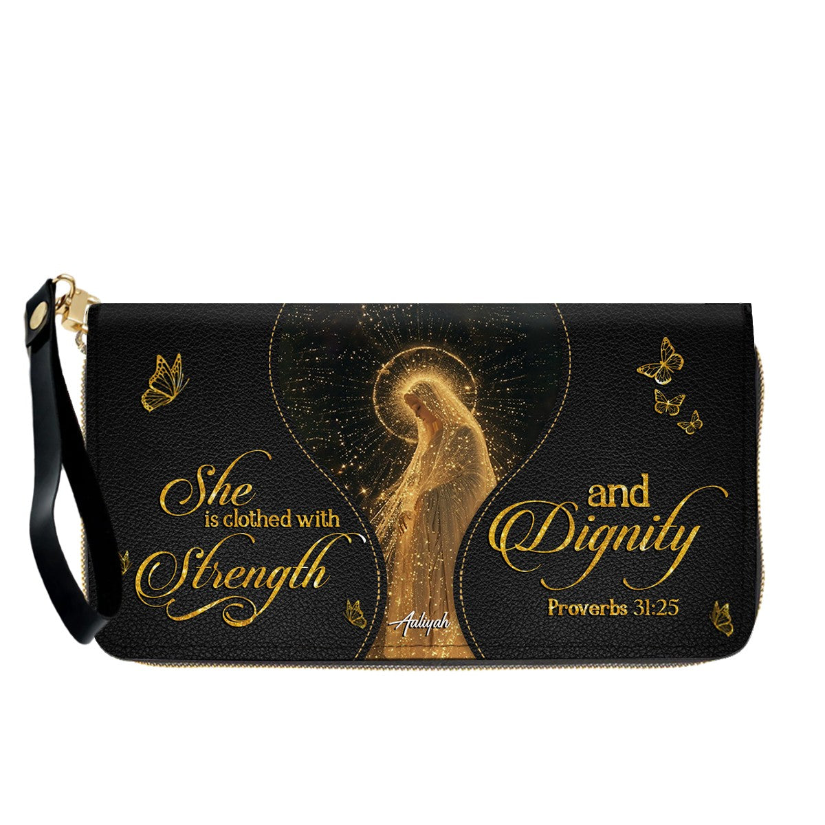Personalized Christian Leather Handbag & Wallet Set | CHRISTIANARTBAG™ Faith Gift for Women