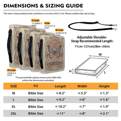 CHRISTIANARTBAG Bible Cover - Trust In The Lord - Rolling Stones Since AD 33 - Personalized Bible Cover Retro, CABBBCV02180525.