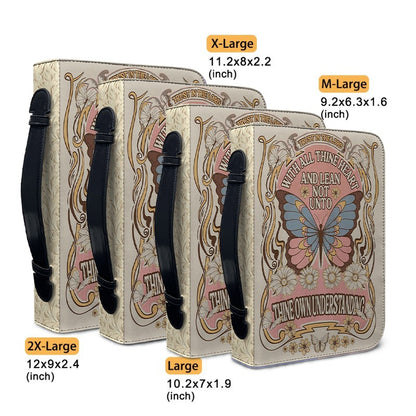 CHRISTIANARTBAG Bible Cover - Trust In The Lord - Rolling Stones Since AD 33 - Personalized Bible Cover Retro, CABBBCV02180525.