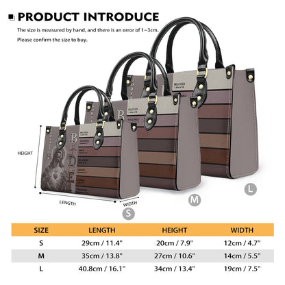 CHRISTIANARTBAG Handbags - Uncover the sacred meaning of your name - Custom Name & Color - Personalized Leather Handbag - CABLTB01250525