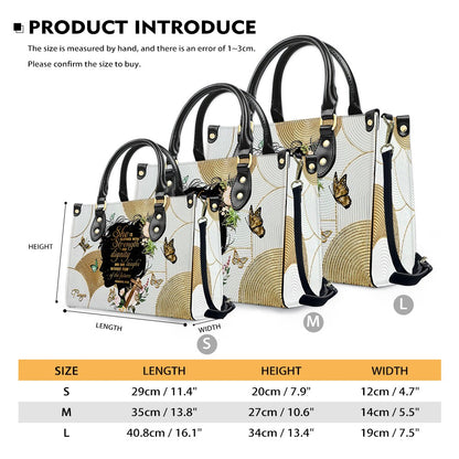 Personalized Christian Handbag – Proverbs 31:25 “Clothed in Strength and Dignity” – Custom Name Faith Tote Bag for Women