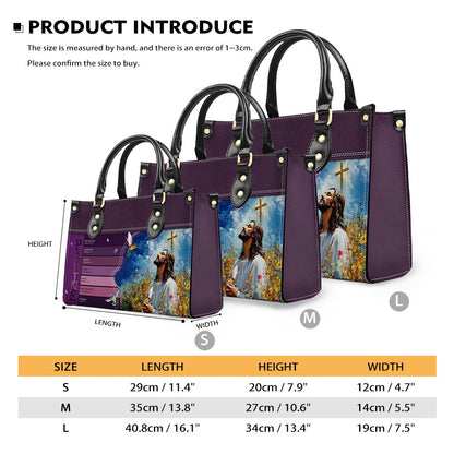 Christianartbag Handbags- Uncover the sacred meaning of your name - Personalized Leather Handbag - CABLTB0113225