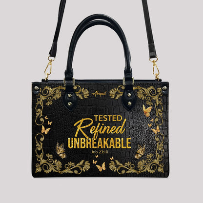 Strength & Courage – Personalized Christian Handbag