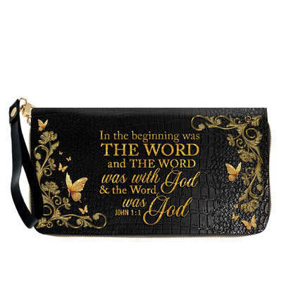 Personalized Leather Handbag with Custom Name & Bible Verse - Personalized Christian Leather Handbag & Wallet Set | CHRISTIANARTBAG™