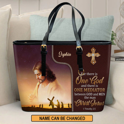 Christianartbag Handbag, There Is One Mediator Between God And Men The Man Christ Jesus, Personalized Gifts, Gifts for Women, Christmas Gift. - Christian Art Bag