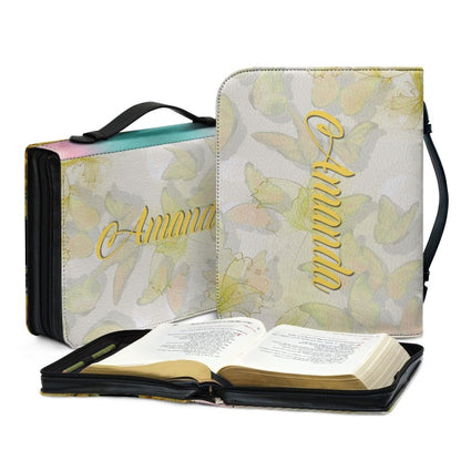 Christianartbag Bible Cover, To My Daughter From Mom Bible Cover, Personalized Bible Cover, Art Design Bible Cover, Christian Gifts, CAB13071223. - Christian Art Bag