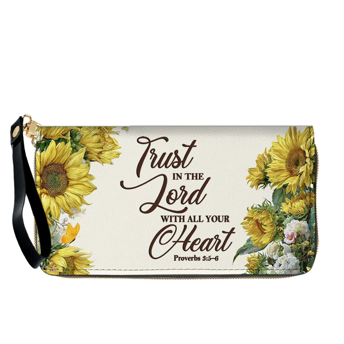 Personalized Christian Leather Handbag for Women – Custom Name & Bible Verse | CHRISTIANARTBAG CAB011426