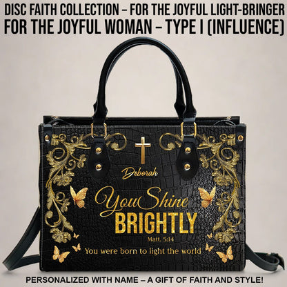 CHRISTIANARTBAG Handbags - Joyful Christian Handbag for Inspirational Women – DISC Type I | Faith-Based Purse - CAB03160625.