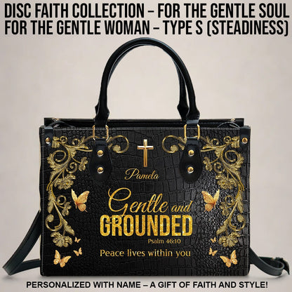 CHRISTIANARTBAG Handbags - Peaceful Christian Bag for Loyal Women – DISC Type S | Calm & Faithful Purse - CAB04160625.
