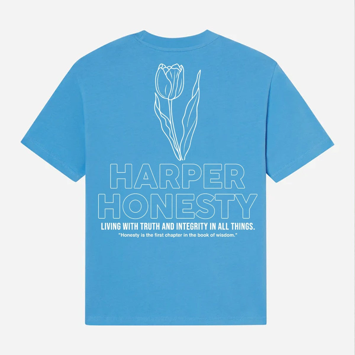 Personalized Flower T-Shirt & Hoodie with Name and Value – Custom Inspirational Apparel