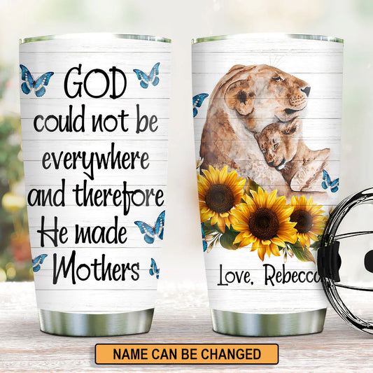 Christianartbag Drinkware, God Could Not Be Everywhere, Personalized Mug, Personalized Tumbler, Gifts For Mom. - Christian Art Bag