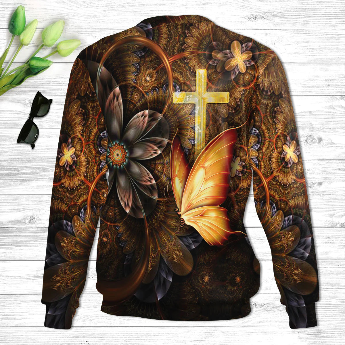 Christianartbag 3D Sweater, Be Still And Know That I Am God Psalm 46:10, Unisex Sweater, Christmas Gift. - Christian Art Bag