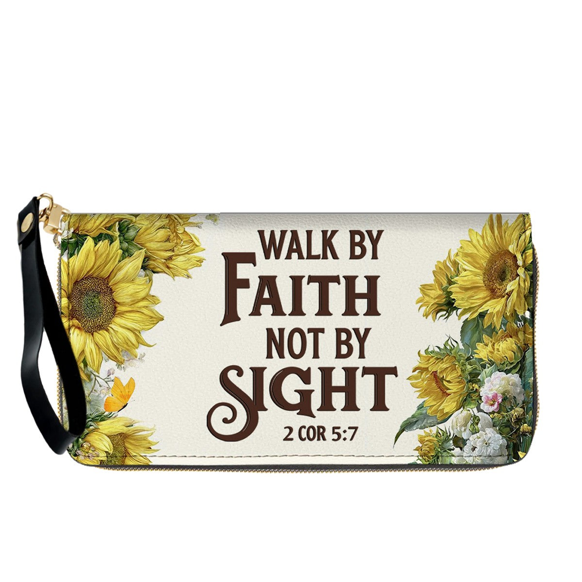 Personalized Christian Leather Handbag for Women – Custom Name & Bible Verse | CHRISTIANARTBAG CAB011426