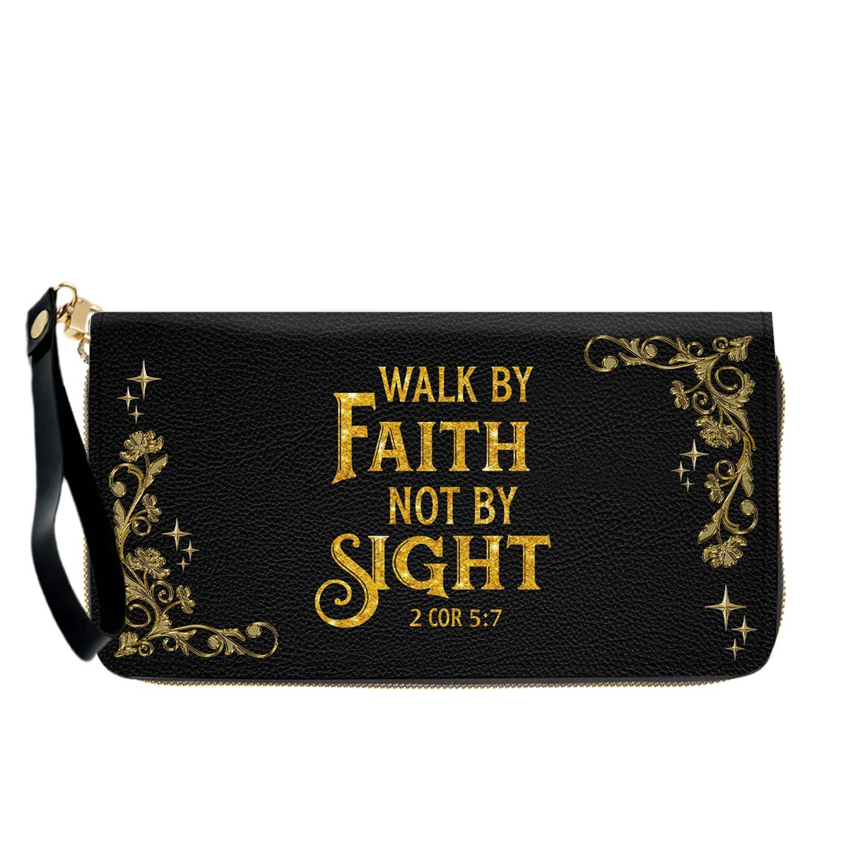 Personalized Christian Leather Handbag with Custom Name & Bible Verse | CHRISTIANARTBAG