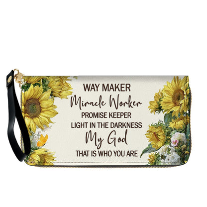 Personalized Christian Leather Handbag for Women – Custom Name & Bible Verse | CHRISTIANARTBAG CAB011426