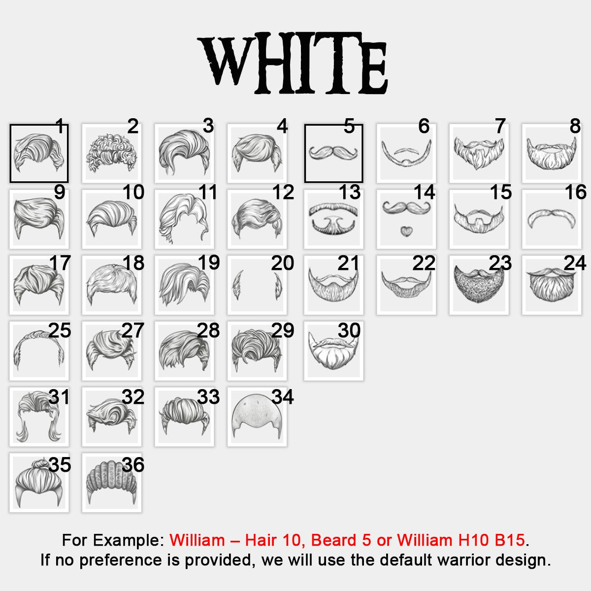 Personalized Christian Bible Cover for Men – A Warrior of Christ Design with Custom Name, Hair & Beard