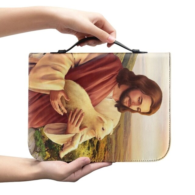 Christianartbag Bible Cover, Jesus Printed Customized Bible Cover, Personalized Bible Cover, Gifts For Men, Christmas Gift, CABBBCV05290723 - Christian Art Bag