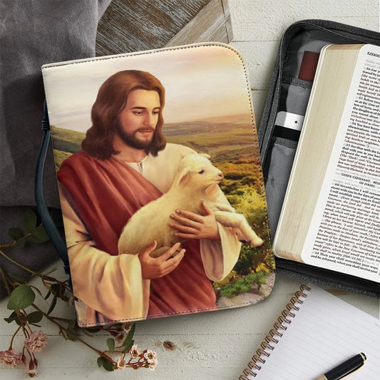 Christianartbag Bible Cover, Jesus Printed Customized Bible Cover, Personalized Bible Cover, Gifts For Men, Christmas Gift, CABBBCV05290723 - Christian Art Bag