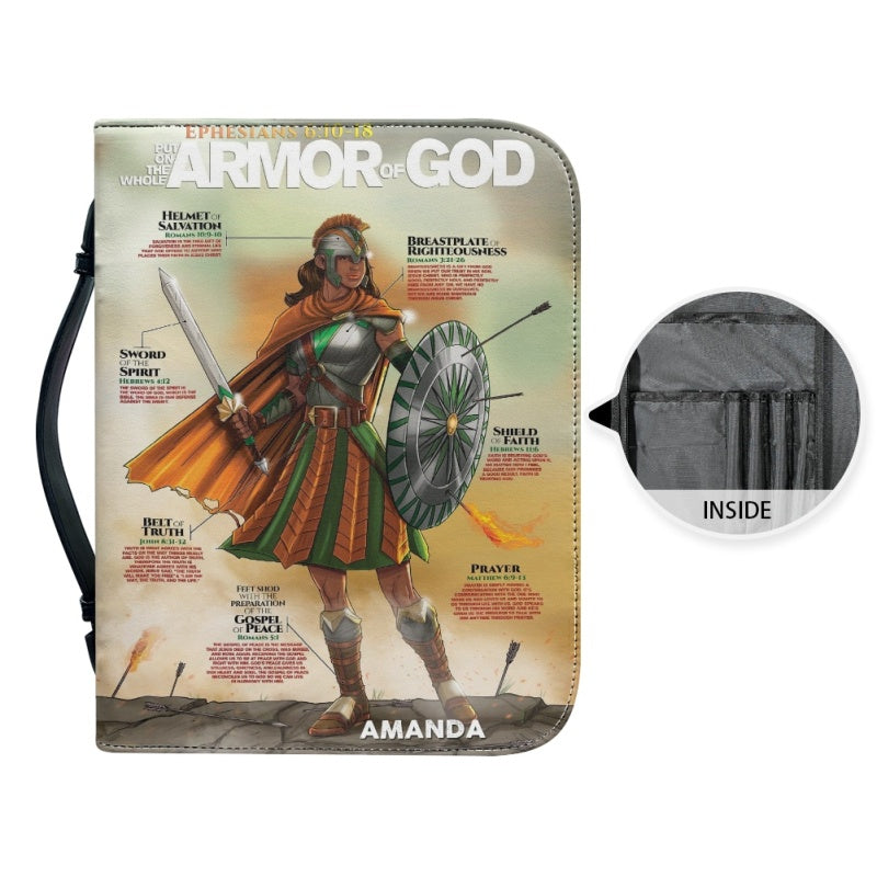 CHRISTIANARTBAG Bible Covers - Armor Of GOD Bible-Cover - CABBBCV08080524.