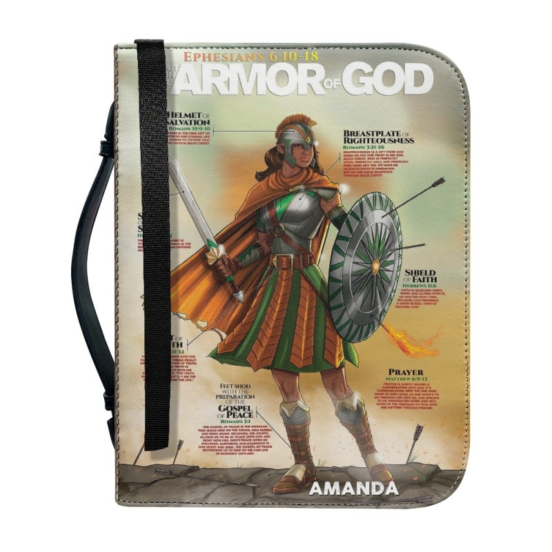 CHRISTIANARTBAG Bible Covers - Armor Of GOD Bible-Cover - CABBBCV08080524.