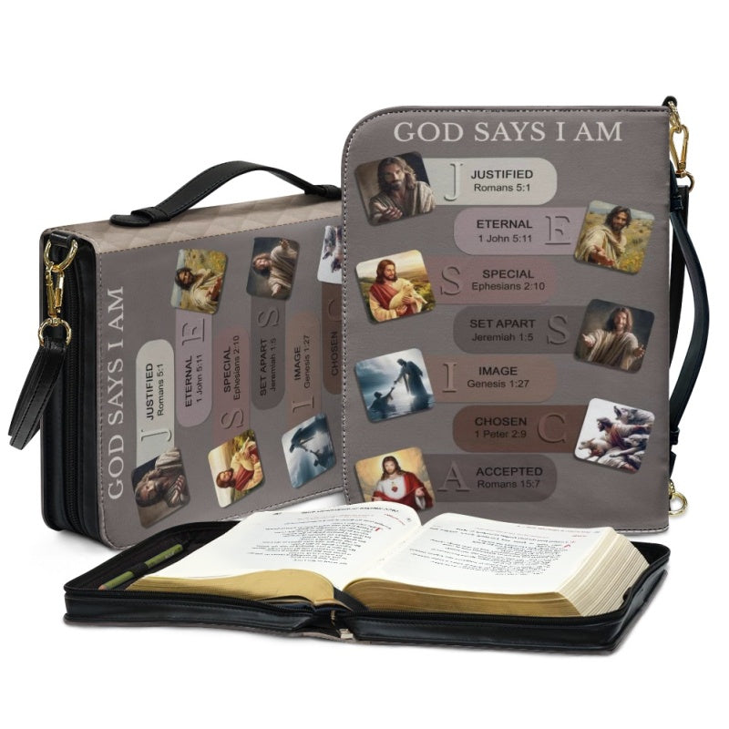 CHRISTIANARTBAG Bible Cover - Uncover the sacred meaning of your name - Personalized Bible Cover, CABBBCV0126924.