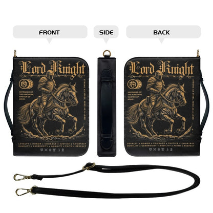 CHRISTIANARTBAG Bible Cover - Lord Knight Ephesians - Personalized Bible Cover, CABBBCV03060924.