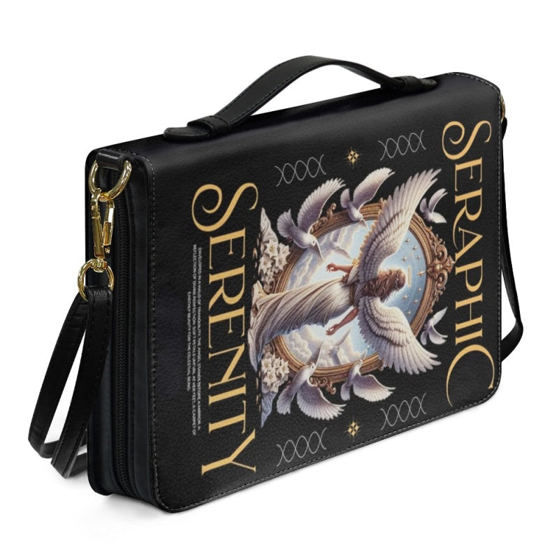 CHRISTIANARTBAG Bible Cover - Seraphic Serenity Ephesians - Personalized Bible Cover, CABBBCV02060924.