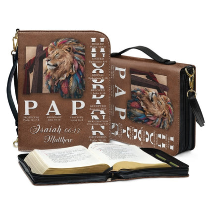 CHRISTIANARTBAG Bible Cover - Personalized Bible Cover – Customizable with Your Name, Favorite Verse & Inspiring Design – CHRISTIANARTBAG - CAB01110624.