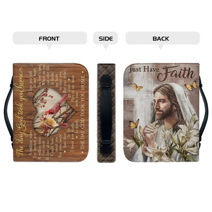 Christianartbag Bible Cover, Just Have Faith Bible Cover, Personalized Bible Cover, Home Love Hummingbird Bible Cover, Christian Gifts, CAB12101123. - Christian Art Bag