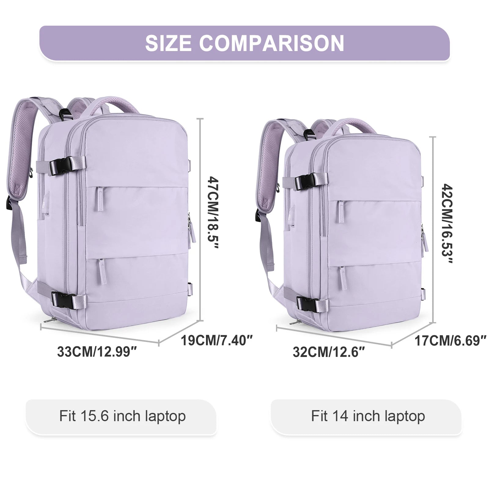 HSPS Travel Backpack, Chic and Functional Travel Backpack for Women, Carry On Backpack,TSA Laptop Backpack Flight Approved, College Nurse Bag Casual Daypack for Weekender, CABBP01140124. - Christian Art Bag