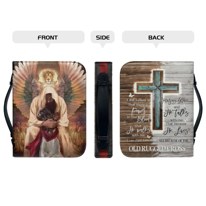 CHRISTIANARTBAG Bible Covers - Old Rugged Cross-Bible-Cover - CABBBCV02290424.