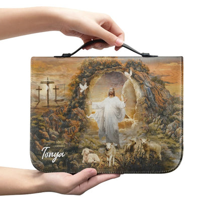 Christianartbag Bible Cover, Jesus Bible Cover, Personalized Bible Cover, Christian Gifts, CAB22210224.