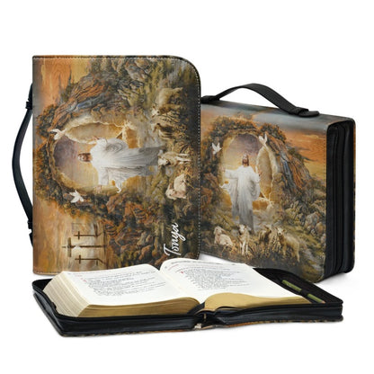 Christianartbag Bible Cover, Jesus Bible Cover, Personalized Bible Cover, Christian Gifts, CAB22210224.