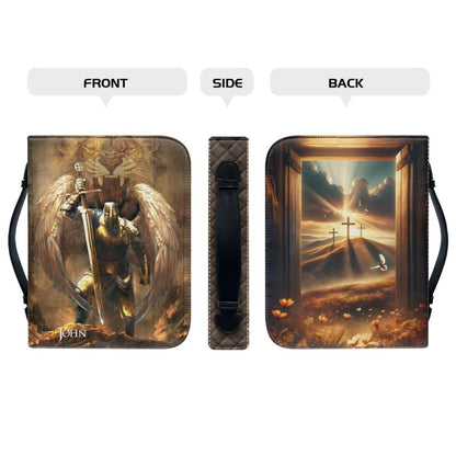 Christianartbag Bible Cover, Warrior of GOD Bible Cover, Personalized Bible Cover, Warrior Bible Cover, Christian Gifts, CAB02210224.