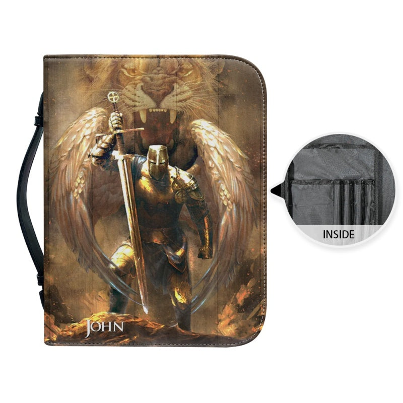 Christianartbag Bible Cover, Warrior of GOD Bible Cover, Personalized Bible Cover, Warrior Bible Cover, Christian Gifts, CAB02210224.