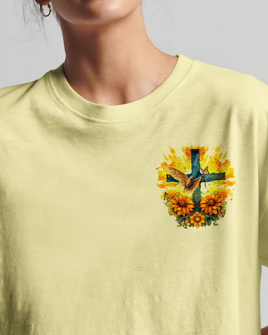 Christianartbag 3D T-Shirt For Women, In God We Trust Women's All Over Print Shirt, Christian Shirt, Faithful Fashion, 3D Printed Shirts for Christian Women - Christian Art Bag